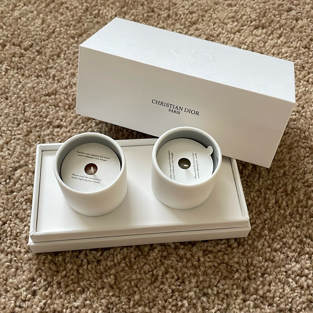 Brand New Dior Mini Candles